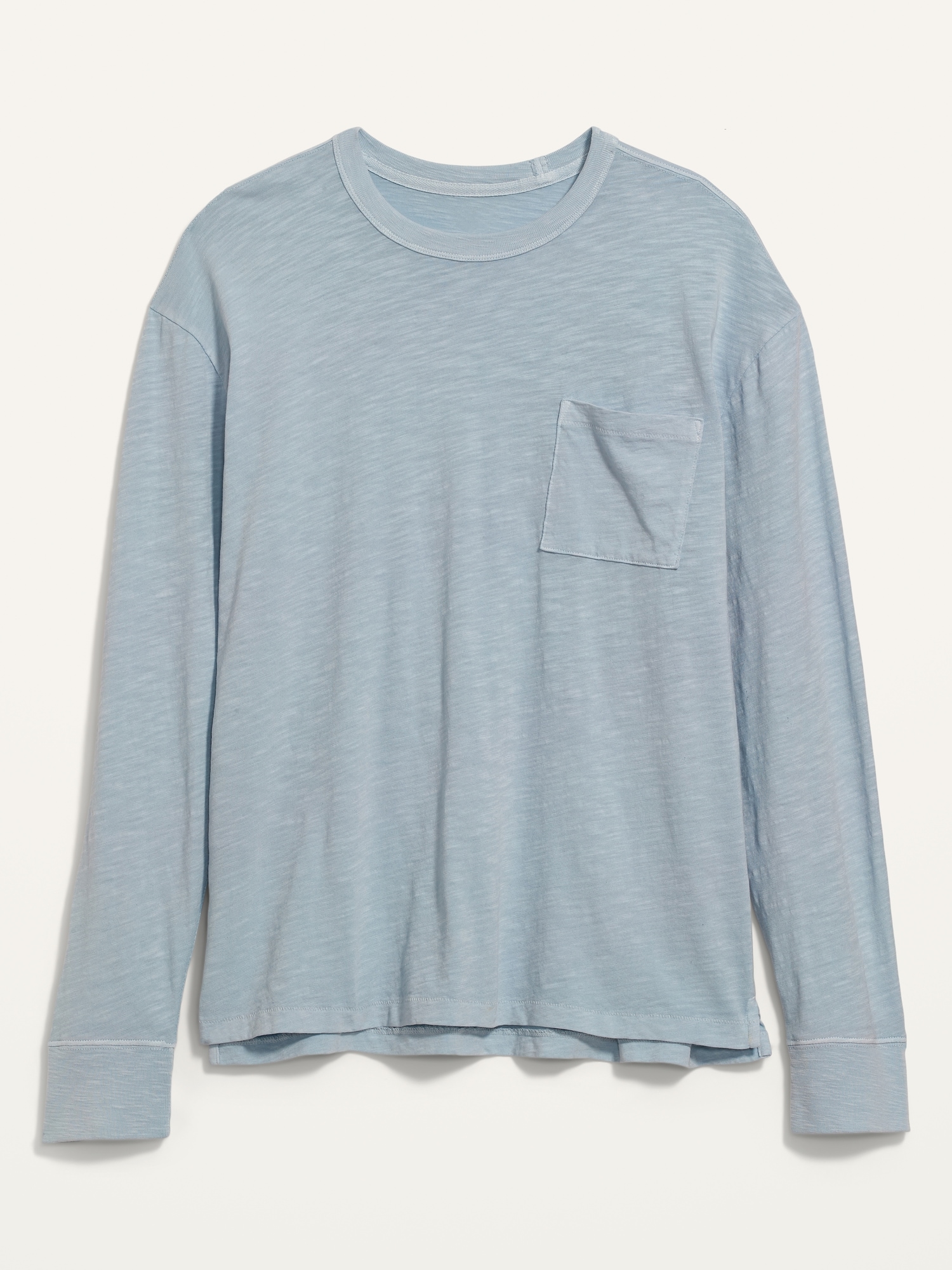 Vintage Garment-Dyed Long-Sleeve Pocket T-Shirt | Old Navy