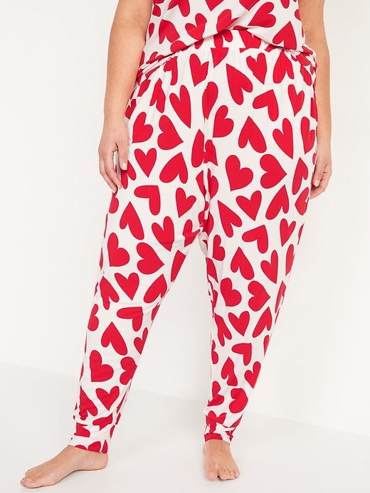 Image number 7 showing, High-Waisted Sunday Sleep Ultra-Soft Jogger Pajama Pants