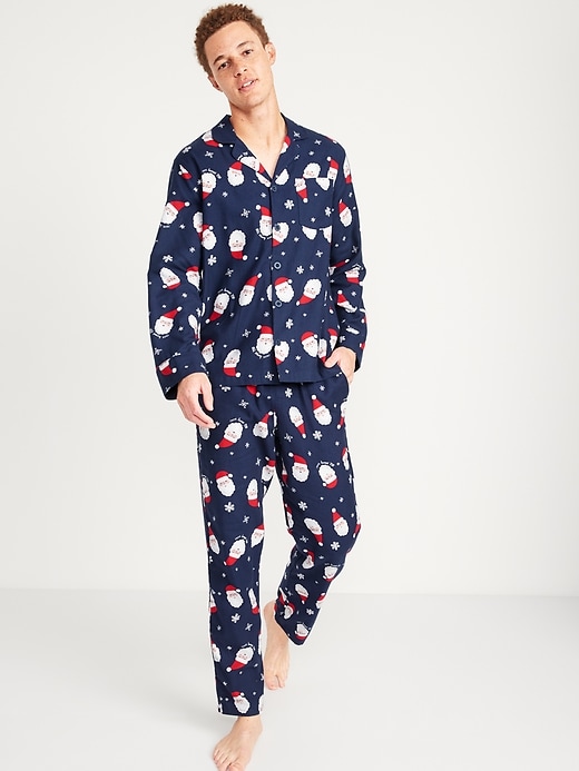 Matching Holiday Flannel Pajamas Set | Old Navy