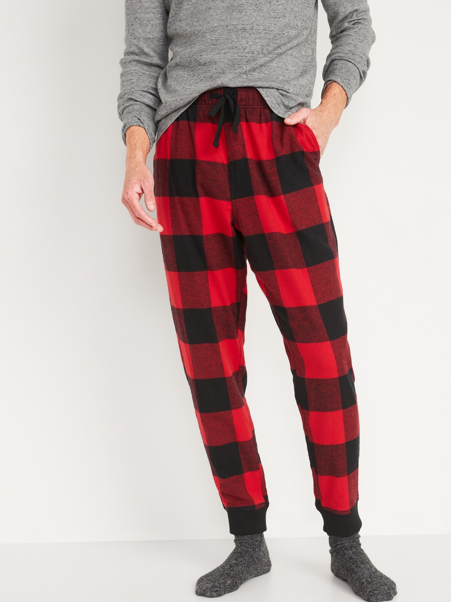 Matching Plaid Flannel Jogger Pajama Pants Old Navy