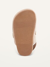 View large product image 4 of 4. Cozy Faux-Suede Clog Shoes for Toddler Girls