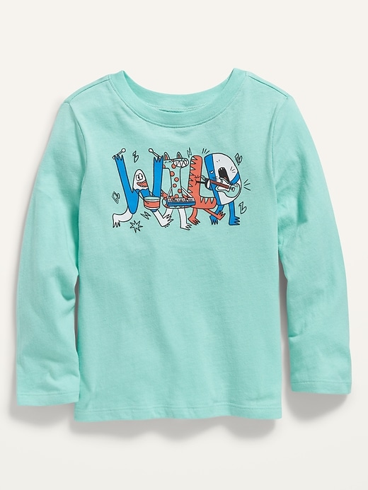 old navy long sleeve graphic tee