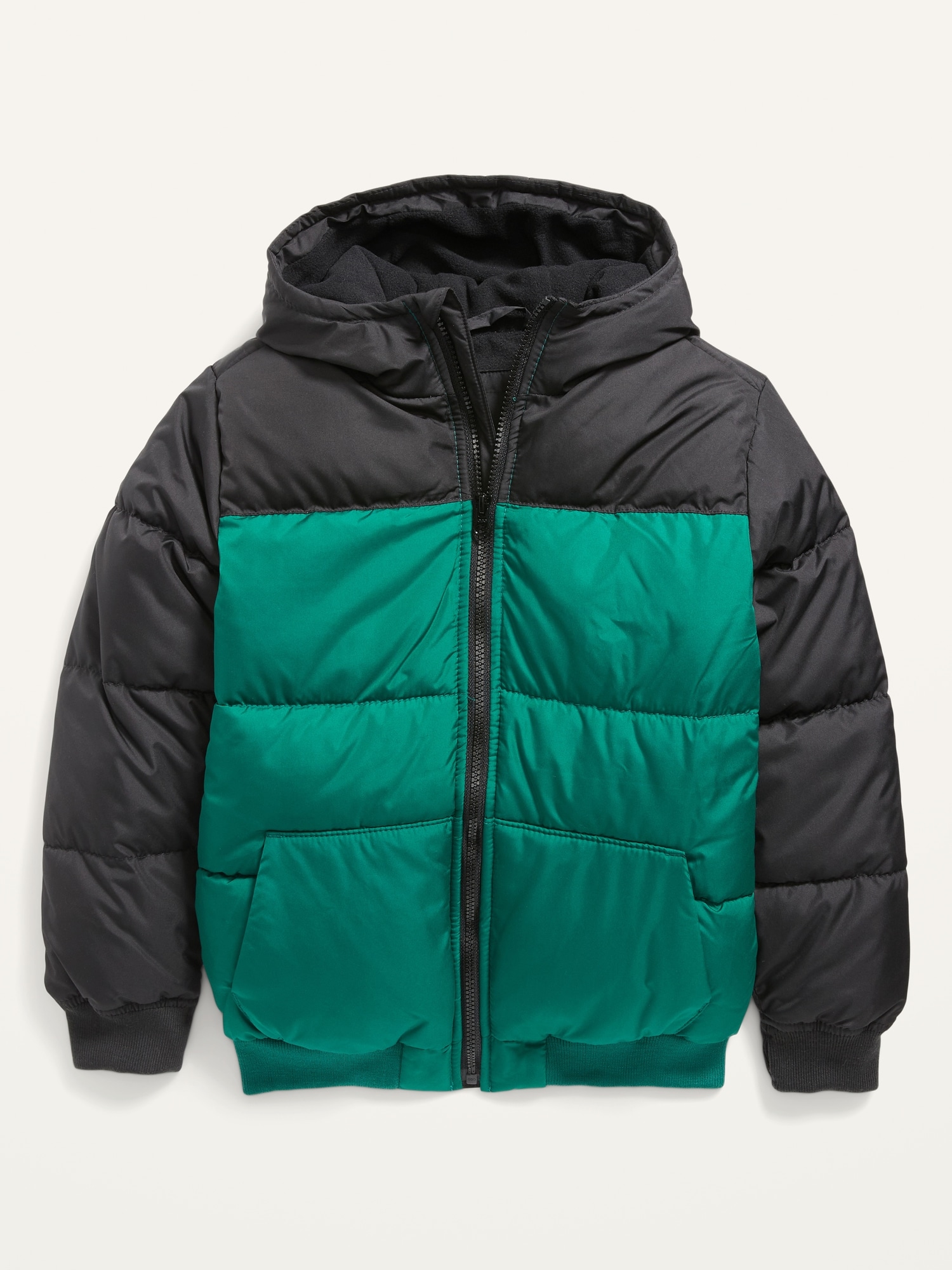 Water-Resistant Hooded Frost-Free Puffer Jacket for Boys | Old Navy