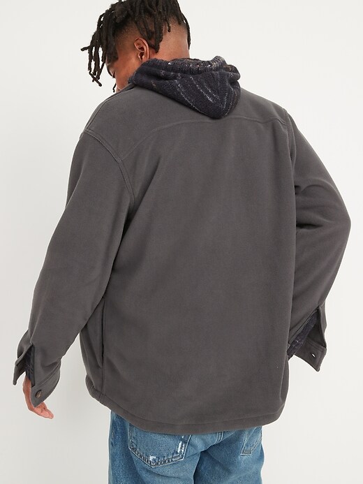 Micro fleece shacket Clearance