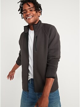 old navy white fleece jacket