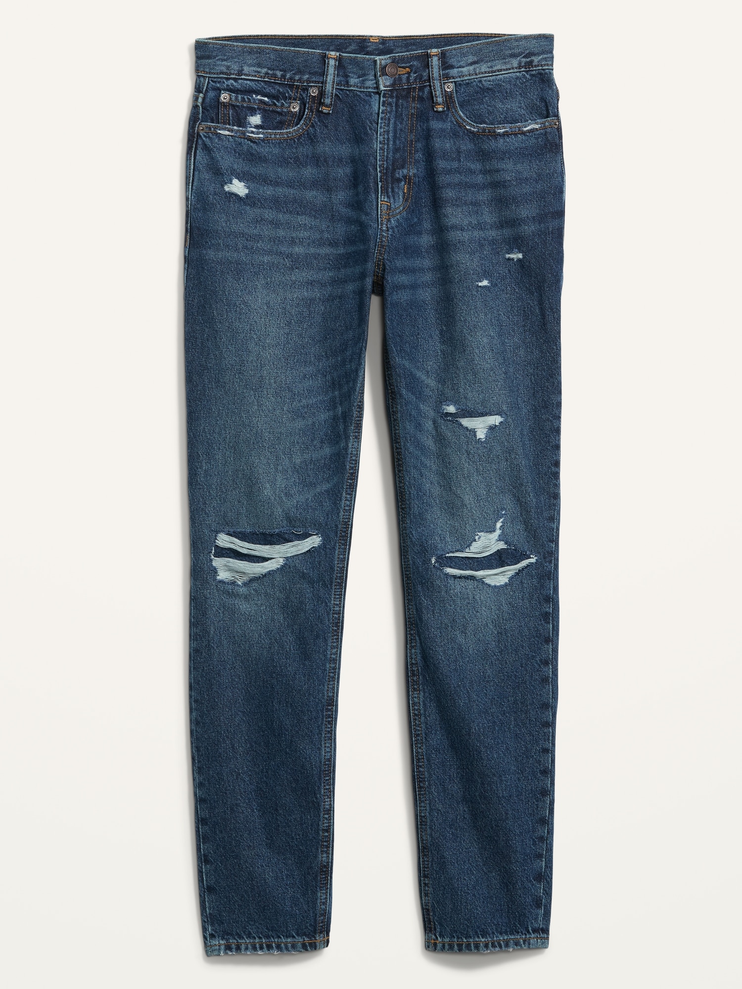 Old Navy Original Taper Non-Stretch Jeans for Men blue. 1