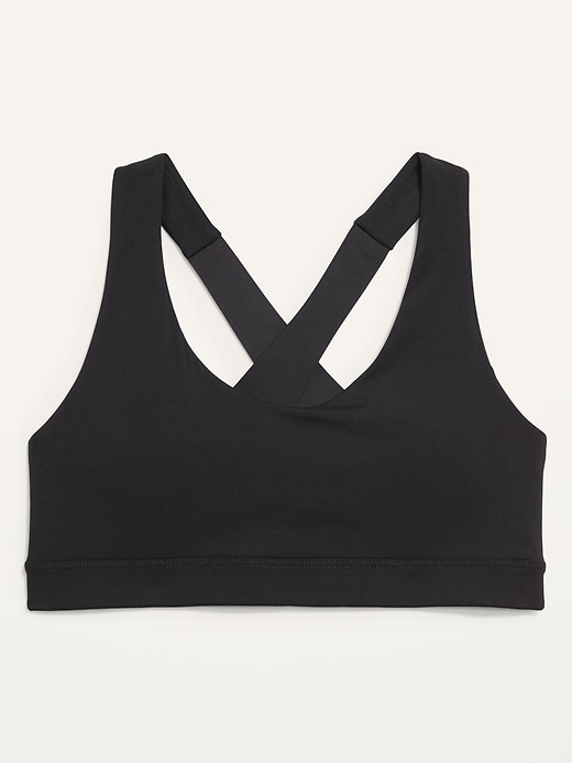 Image number 3 showing, Medium Support PowerSoft Cross-Back Cutout Sports Bra 2X-4X