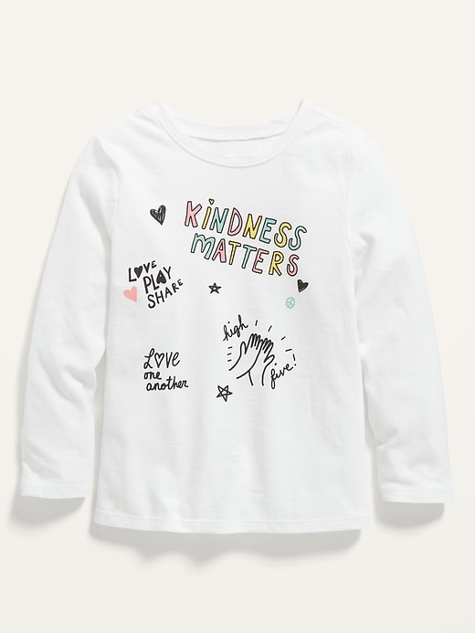 Old Navy - Unisex Long-Sleeve Graphic T-Shirt for Toddler