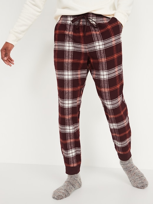Old Navy - Matching Plaid Flannel Jogger Pajama Pants for Men