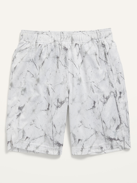 View large product image 1 of 2. Go-Dry Camo-Print Mesh Shorts For Boys