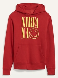 View large product image 3 of 3. Nirvana&#153 Graphic Gender-Neutral Pullover Hoodie for Adults