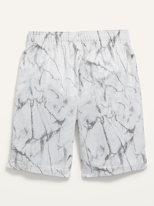 Go-Dry Camo-Print Mesh Shorts For Boys