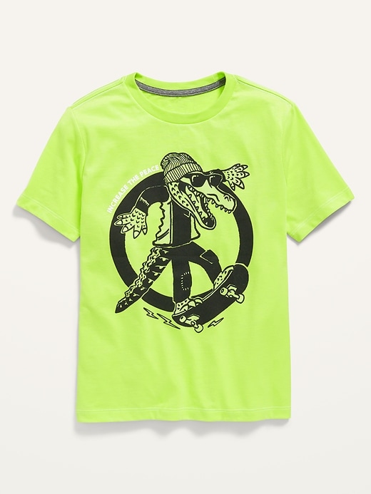 View large product image 1 of 1. Gender-Neutral Graphic T-Shirt for Kids