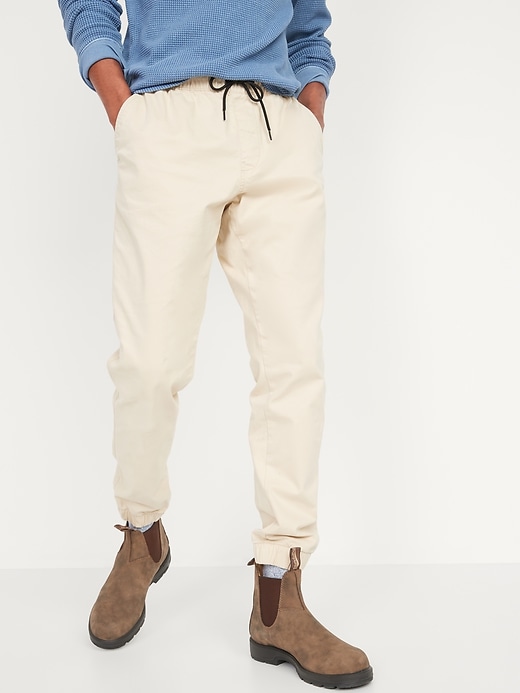 American Twill Joggers - Army, Gustin, Chinos