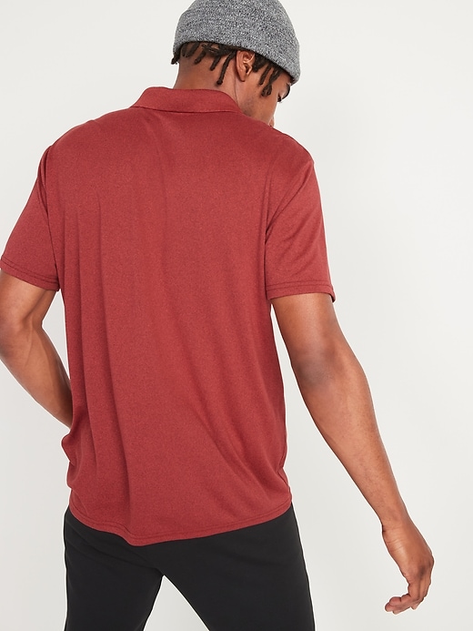 Image number 2 showing, Go-Dry Cool Odor-Control Core Polo for Men
