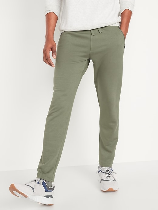 View large product image 1 of 3. Tapered Straight French Terry Jogger Sweatpants