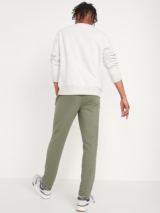 View large product image 2 of 3. Tapered Straight French Terry Jogger Sweatpants