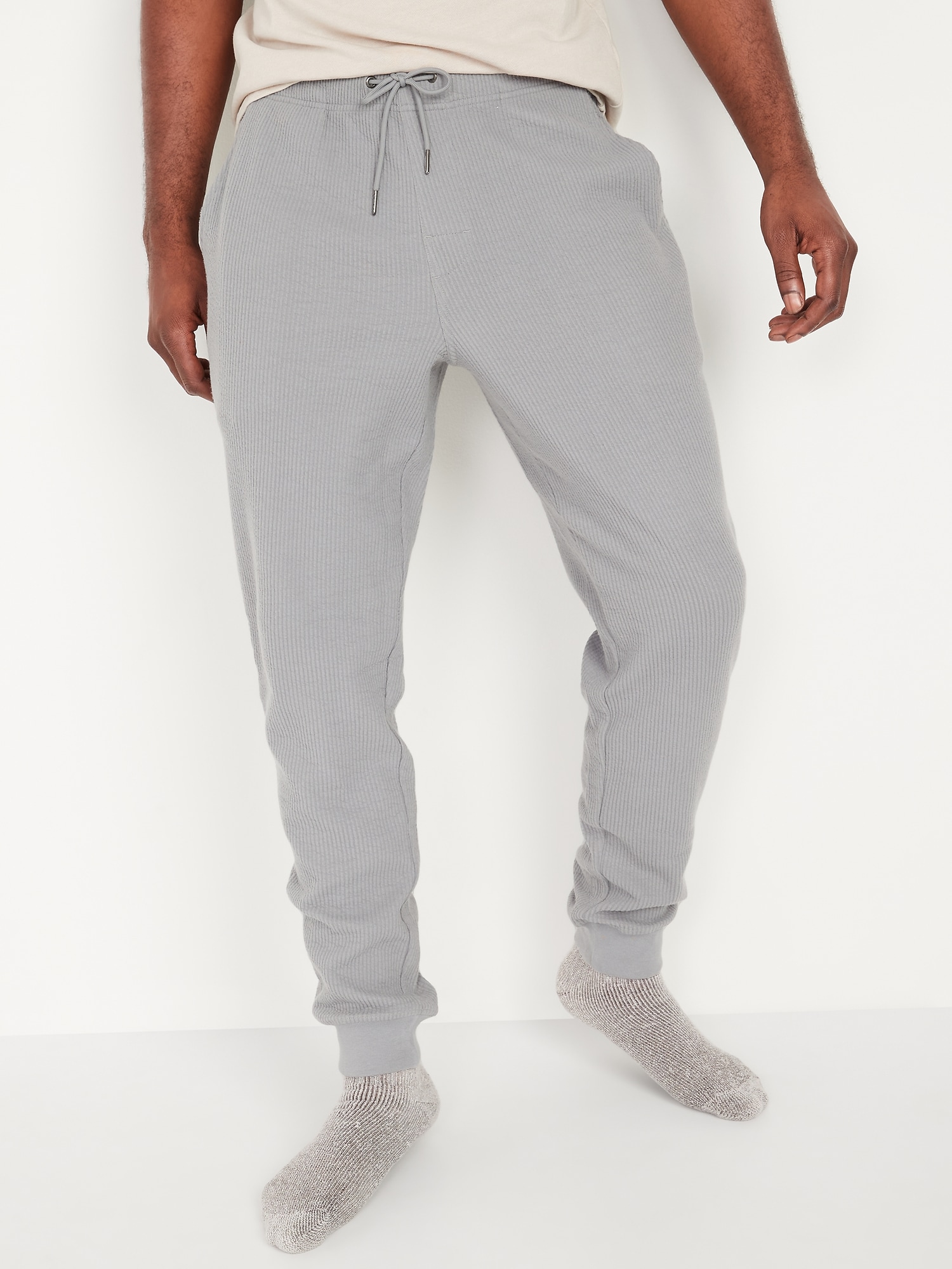 French-Rib Jogger Pajama Pants for Men | Old Navy