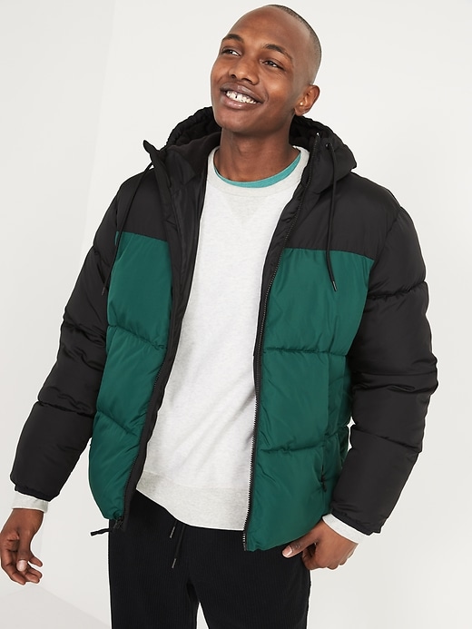 Image number 2 showing, Frost-Free Water-Resistant Hooded Gender-Neutral Puffer Jacket for Adults
