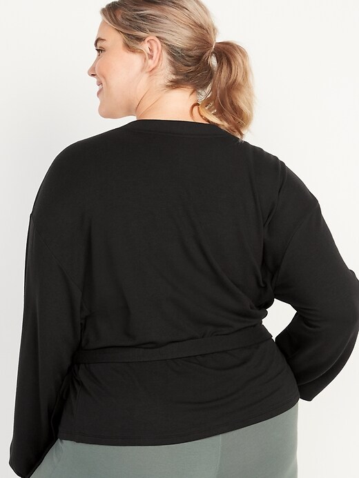 Image number 8 showing, Cozy Belted Wrap Sweater