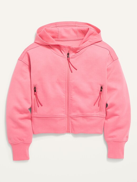View large product image 2 of 3. Long-Sleeve Dynamic Fleece Performance Hoodie for Girls