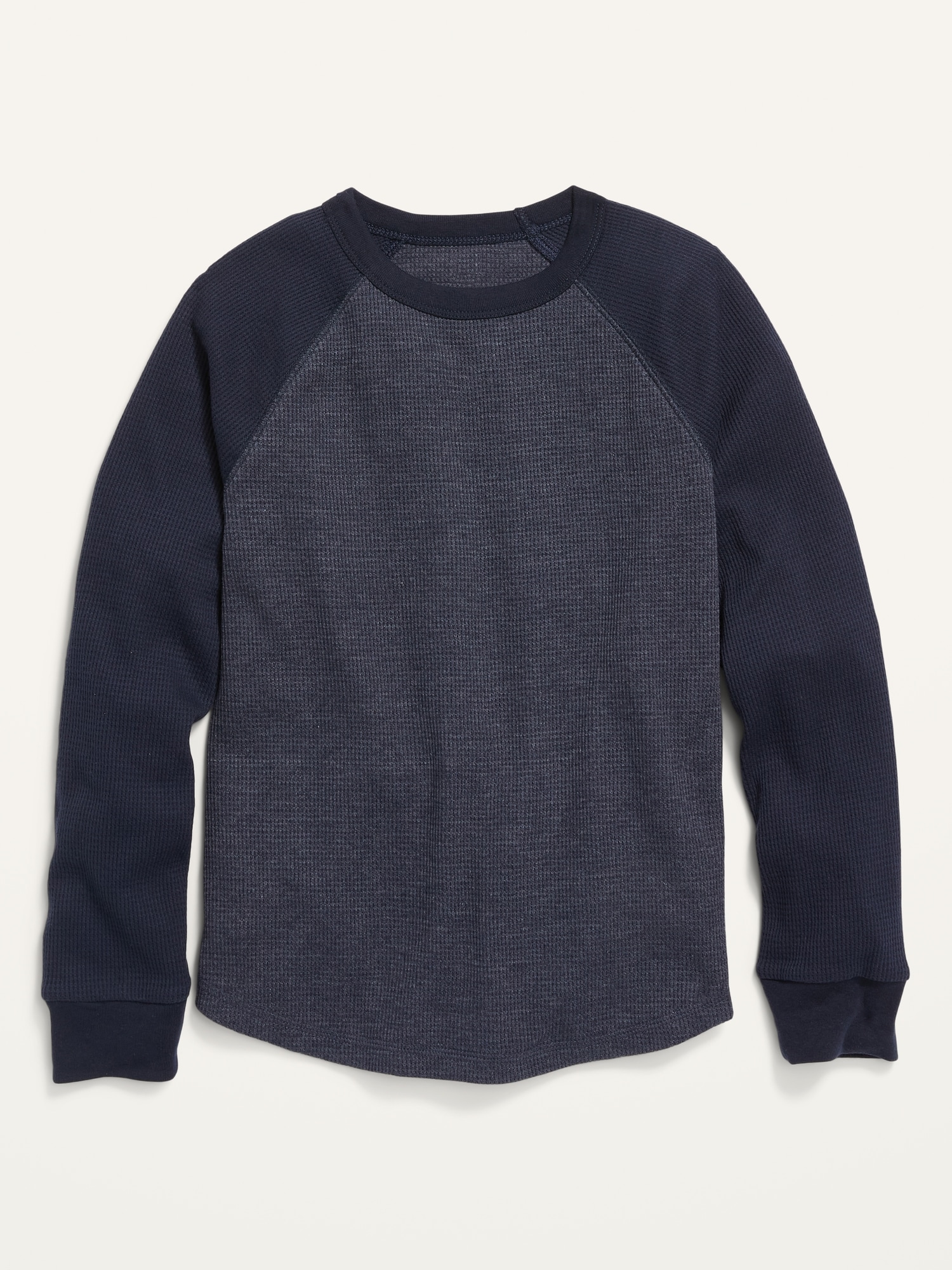 thermal knit raglan old navy