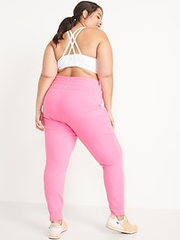 Generic Fleece Lined Sweatpants Women Girls Jogger Pants Breathable Pink M  @ Best Price Online