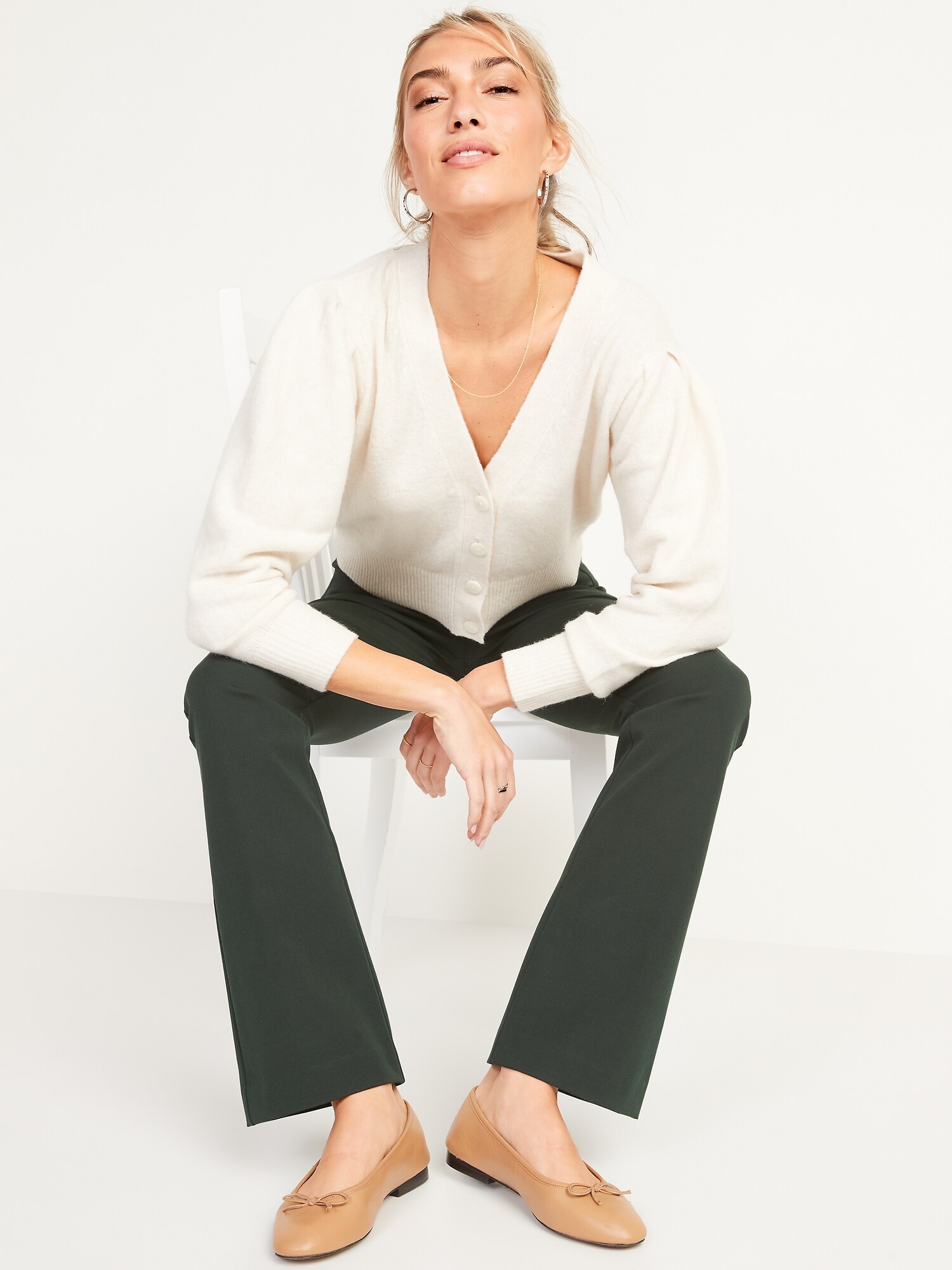 old navy black pixie pants