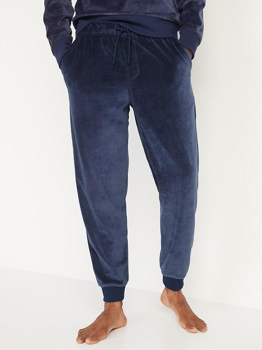 Old Navy Cozy Velour Jogger Sweatpants for Men. 1