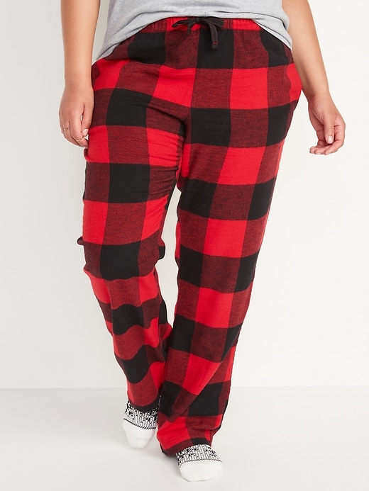 Image number 3 showing, Matching Plaid Flannel Pajama Pants 2-Pack