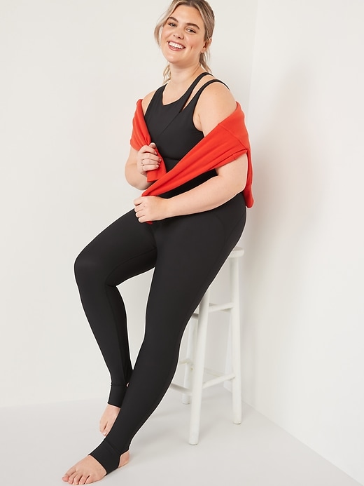 Image number 3 showing, Extra High-Waisted PowerSoft Stirrup Leggings