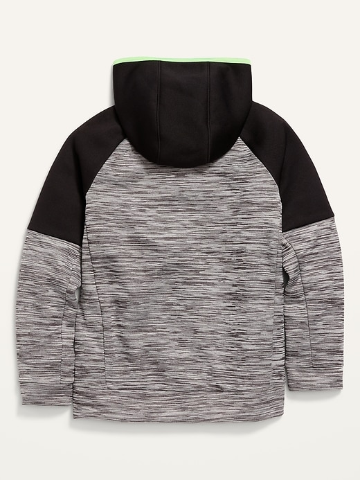 Tech Fleece Color-Block Zip Hoodie For Boys