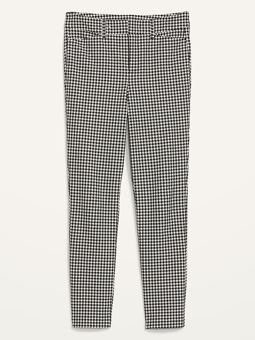 Image number 3 showing, High-Waisted Pixie Houndstooth Ankle Pants