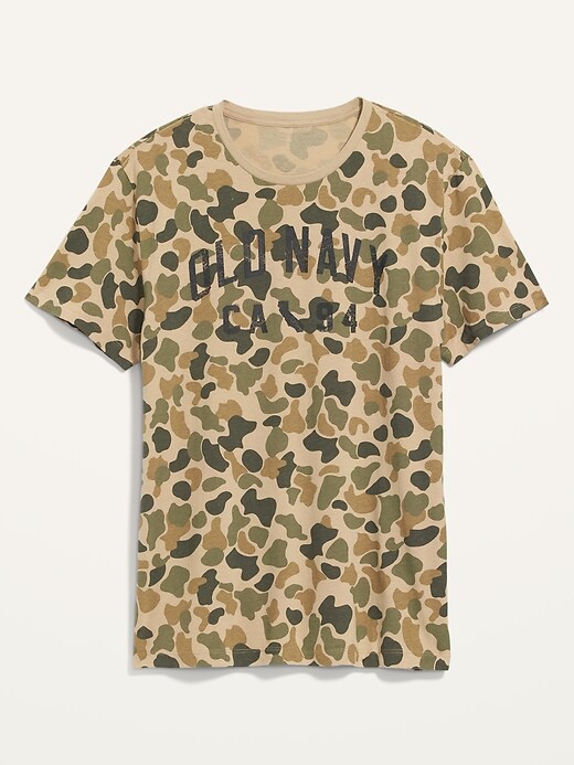 Image number 4 showing, Camo Logo-Graphic T-Shirt