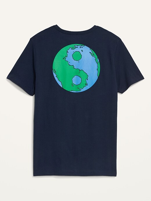 Image number 6 showing, Soft-Washed Graphic T-Shirt for Men