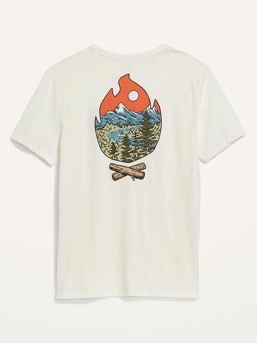 Image number 7 showing, Soft-Washed Graphic T-Shirt for Men