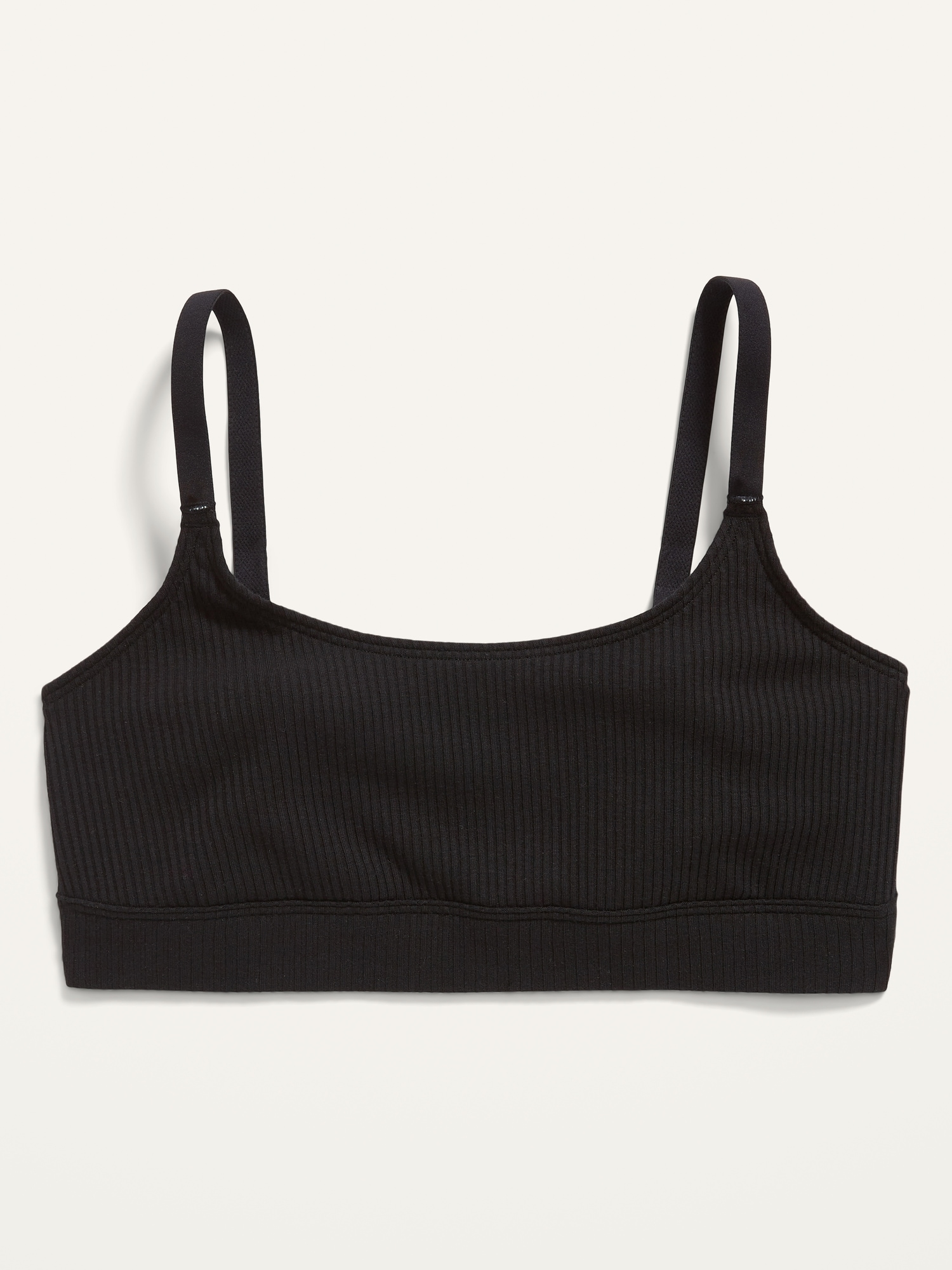 Ribbed Jersey Bralette Top
