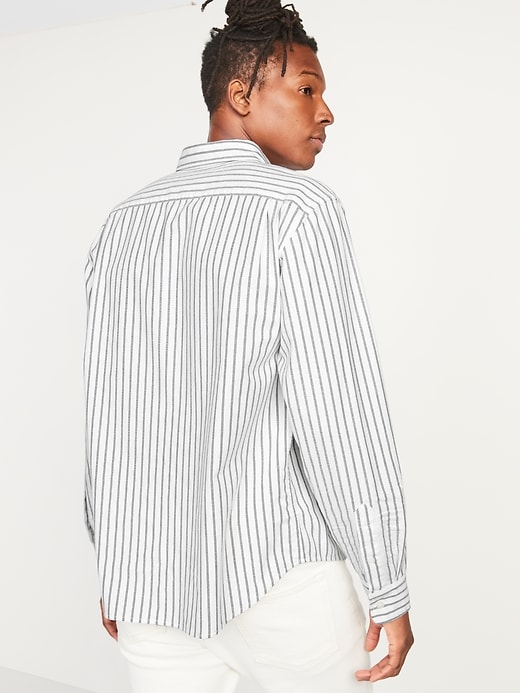 Image number 2 showing, Regular-Fit Built-In Flex Everyday Striped Shirt