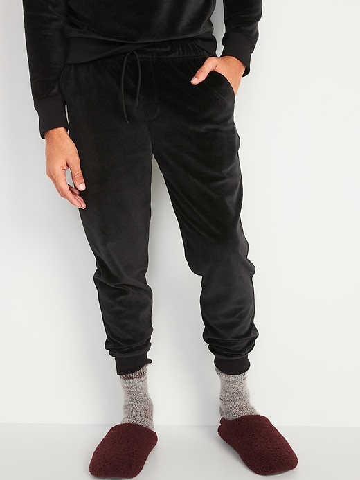 View large product image 1 of 3. Cozy Velour Jogger Sweatpants