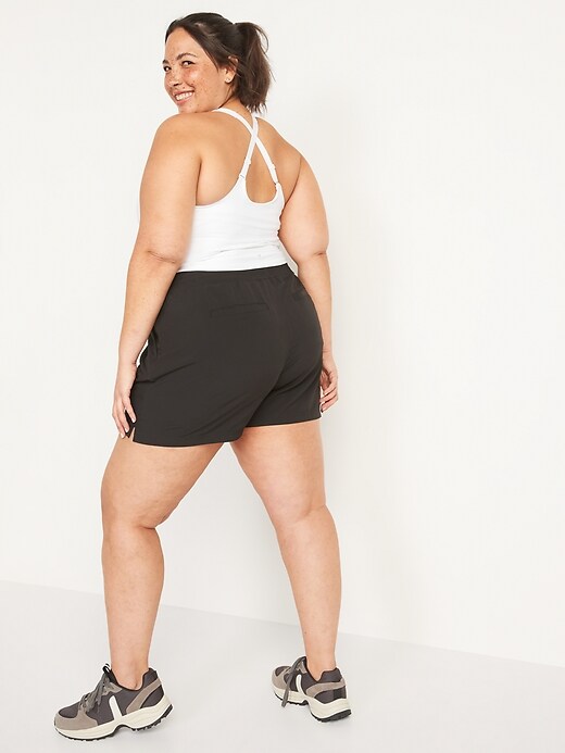 Image number 8 showing, High-Waisted StretchTech Shorts -- 3.5-inch inseam