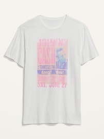 View large product image 3 of 3. Johnny Cash&#153 Concert Gender-Neutral Graphic T-Shirt for Adults