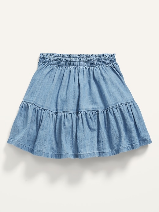 Tiered Jean Skirt for Toddler Girls | Old Navy