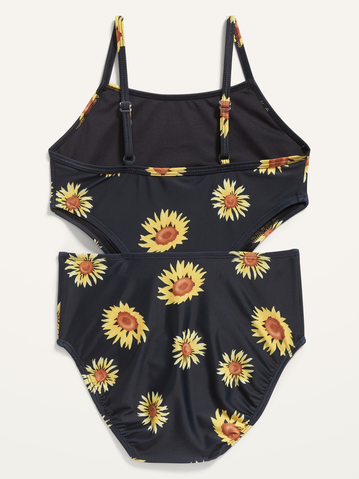 Printed CutOutWaist OnePiece Swimsuit for Girls Old Navy