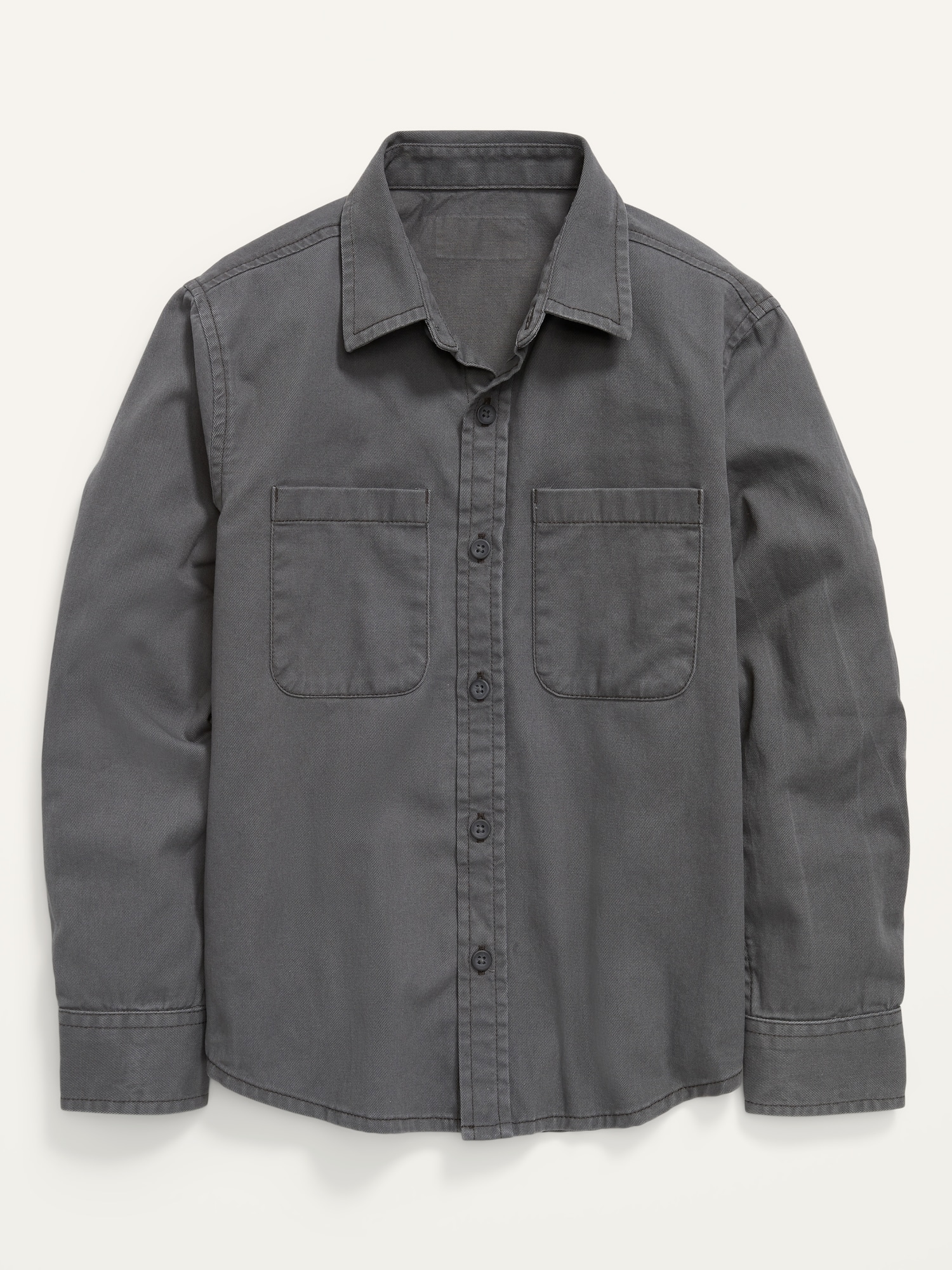 Long-Sleeve Workwear Utility Shirt for Boys | Old Navy