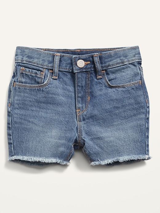 Unisex Slouchy Straight Cut-Off Jean Shorts for Toddler | Old Navy