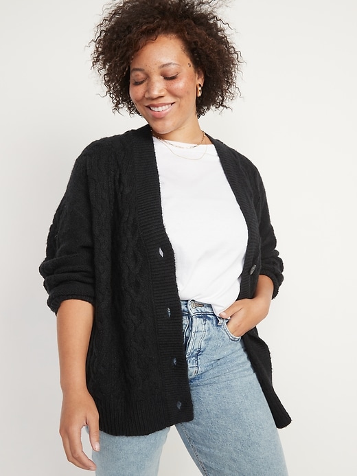 Image number 1 showing, Slouchy Cardigan Sweater