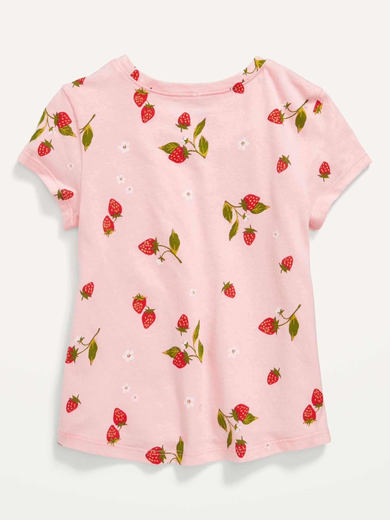 Printed CrewNeck TShirt for Toddler Girls Old Navy