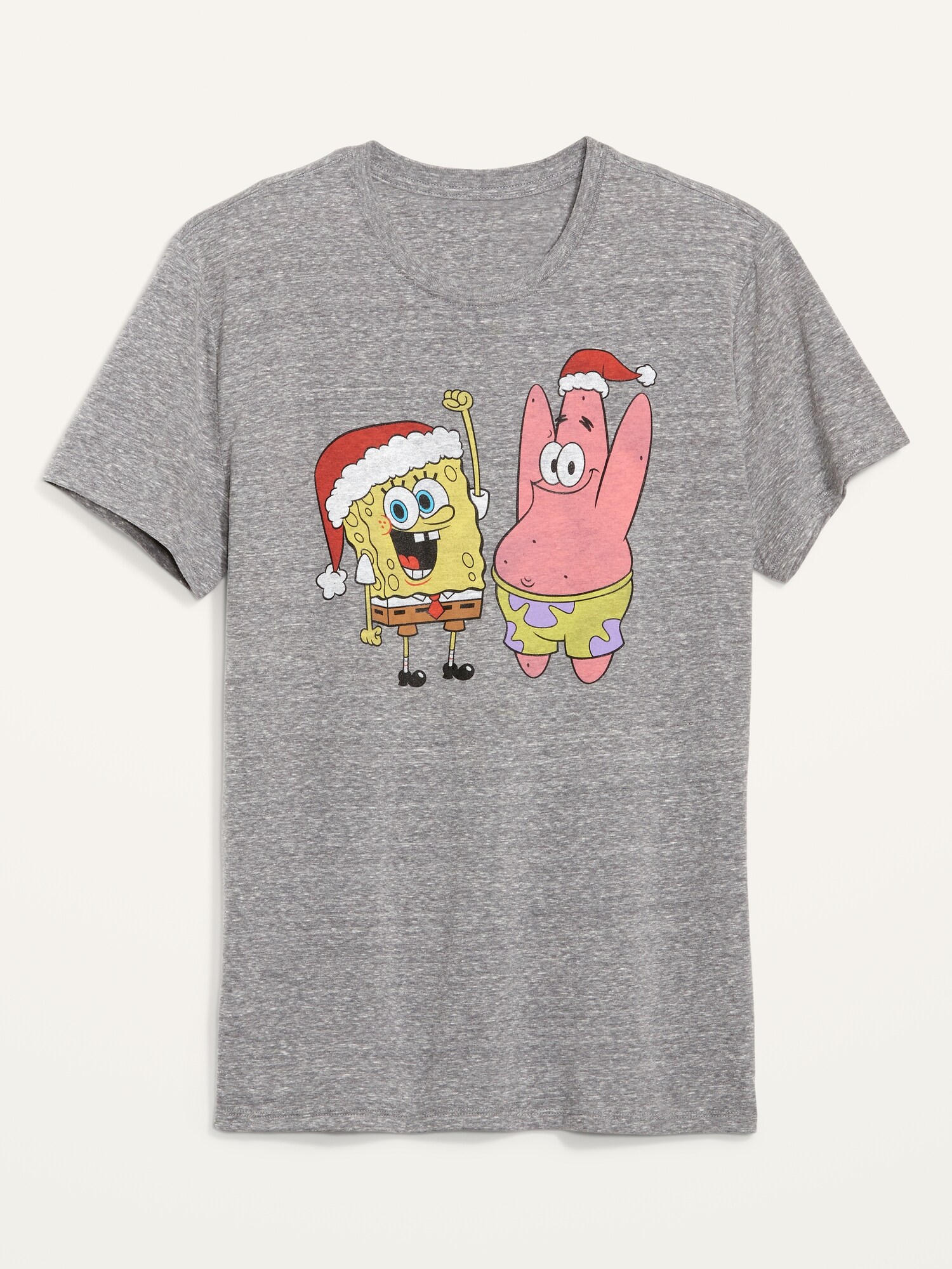 Spongebob Squarepants™ Christmas Gender Neutral Graphic T Shirt For Adults Old Navy 9801