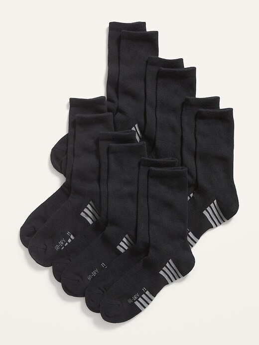 Go-Dry Crew Socks 6-Pack For Boys