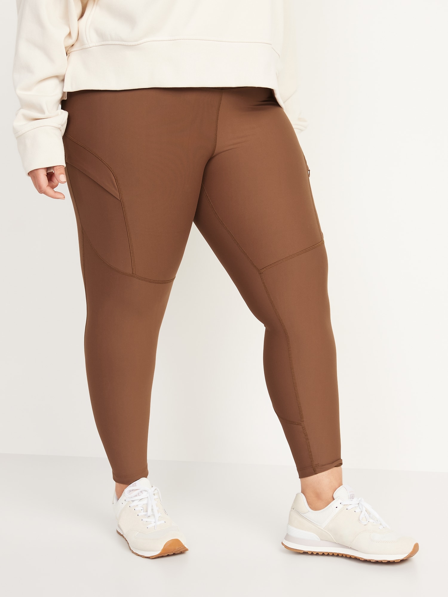 High-Waisted PowerSoft 7/8 Cargo Leggings, Old Navy